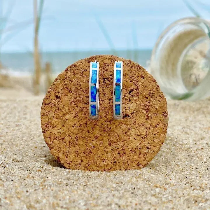 Luksus Sølv og Opal Hav-inspirerede Ringe