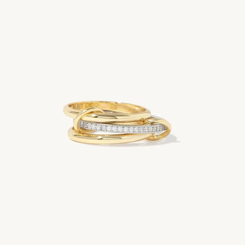 Gylden Serenitet Spinner Ring