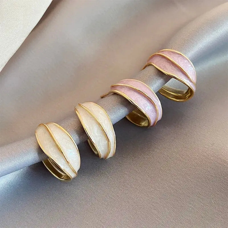 Elegante Petal Øreringe