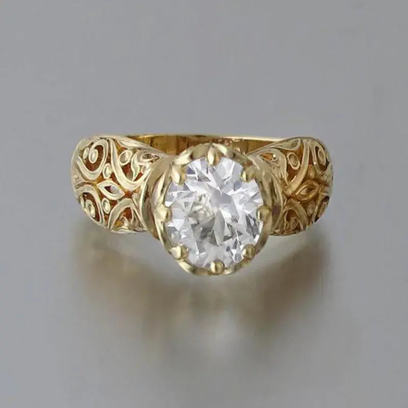 Guld Zirkonium Ring