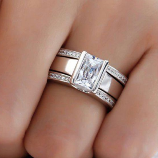 Vintage Indlagt Glaskrans