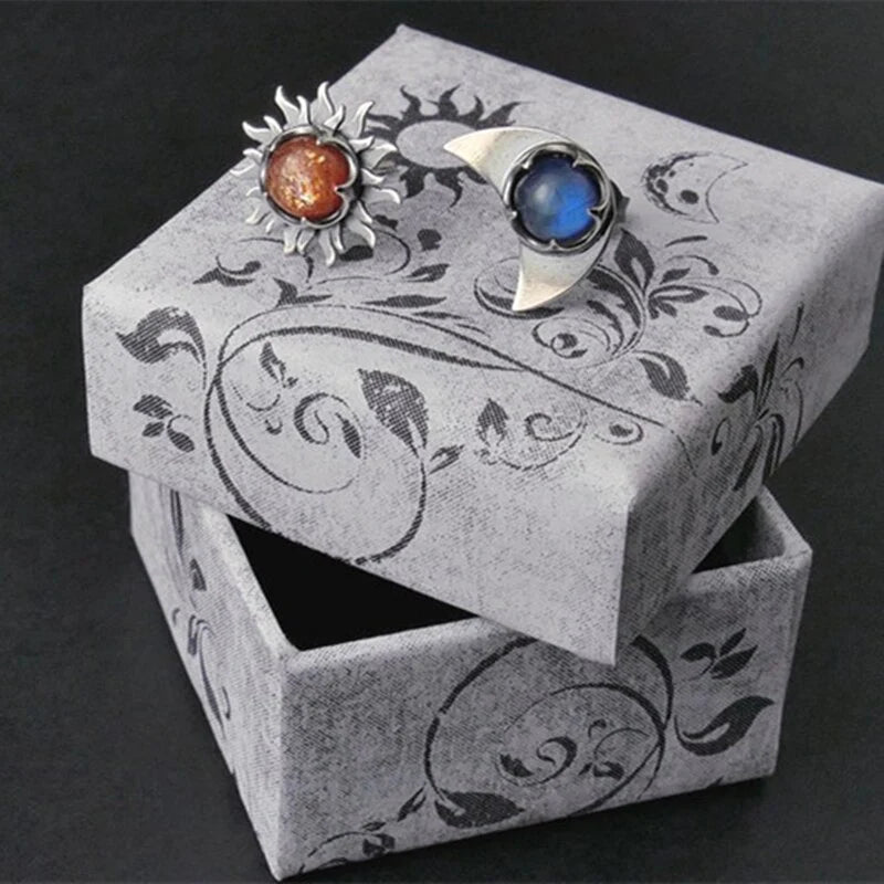 Sol Måneden Øreringe