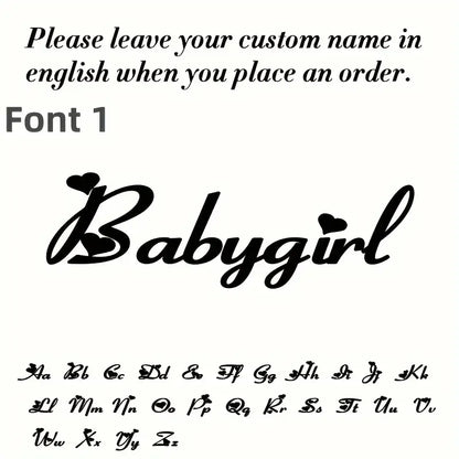 Næsteforælsket i Stål Navnesmykke