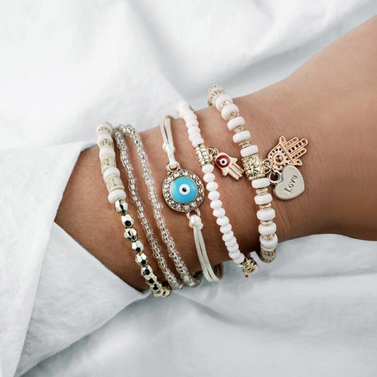 Hamsa armbånds sæt