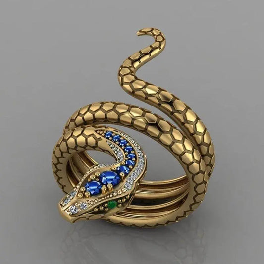 Gylden Python Ring