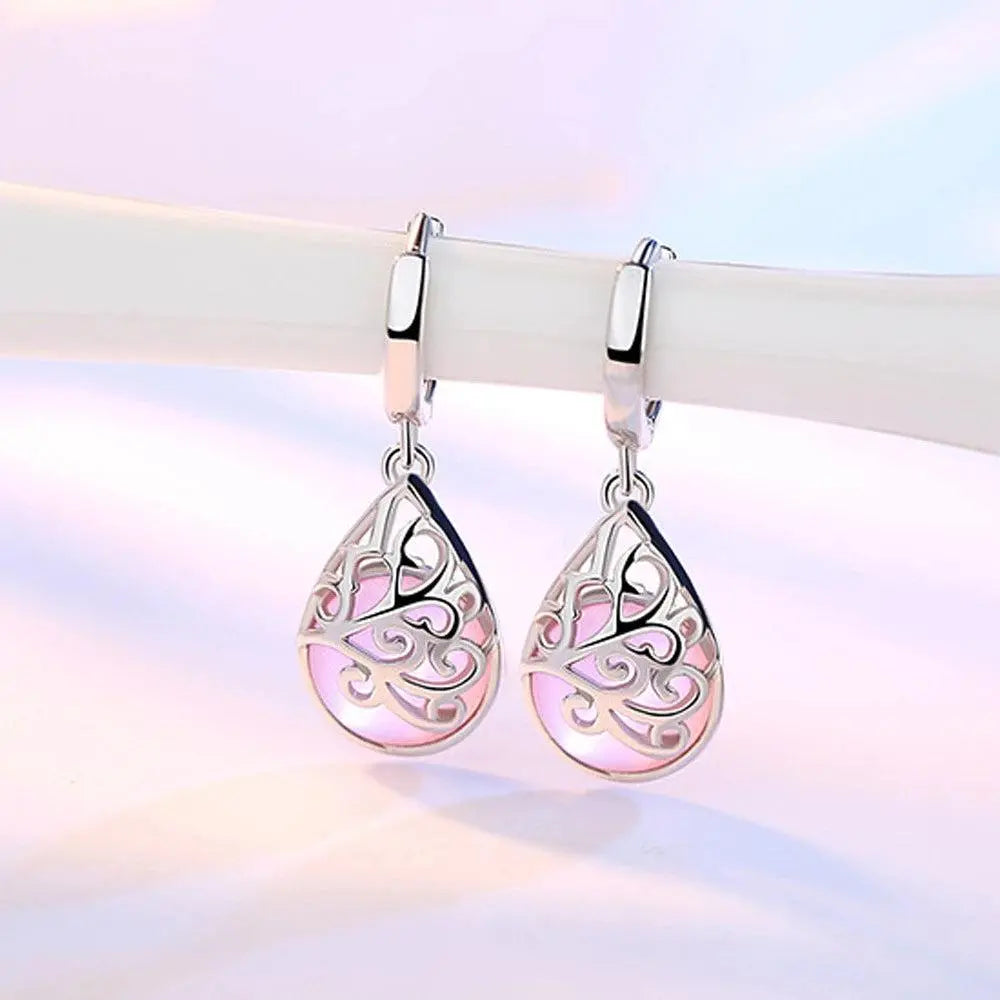 925 Sterling Silver Livets Træ Øreringe