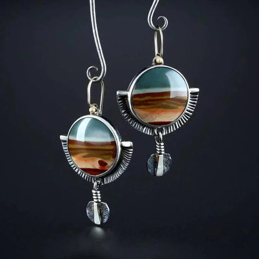 Kreative etno-stil øreringe