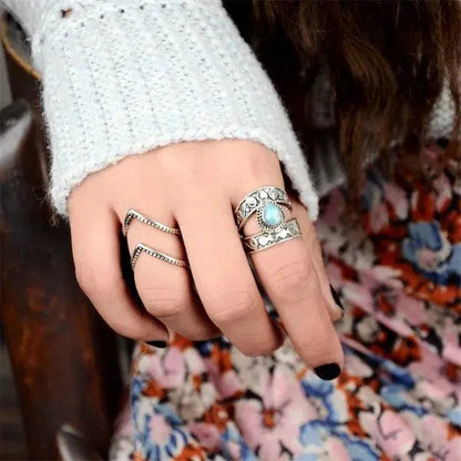 Turkis Dråbe Åben Arbejde Ring