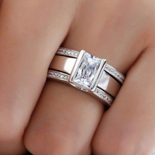 Vintage Indlagt Glaskrans