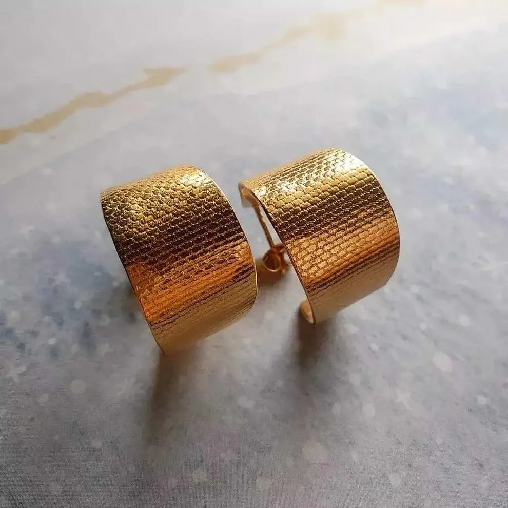 Vintage Gyldne Kurvøreringe