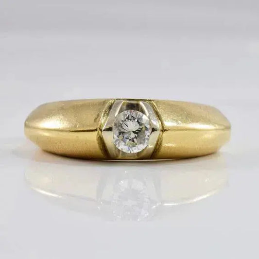 Vintage zirconia guld ring