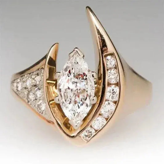 Vintage Prikket Lys Ring